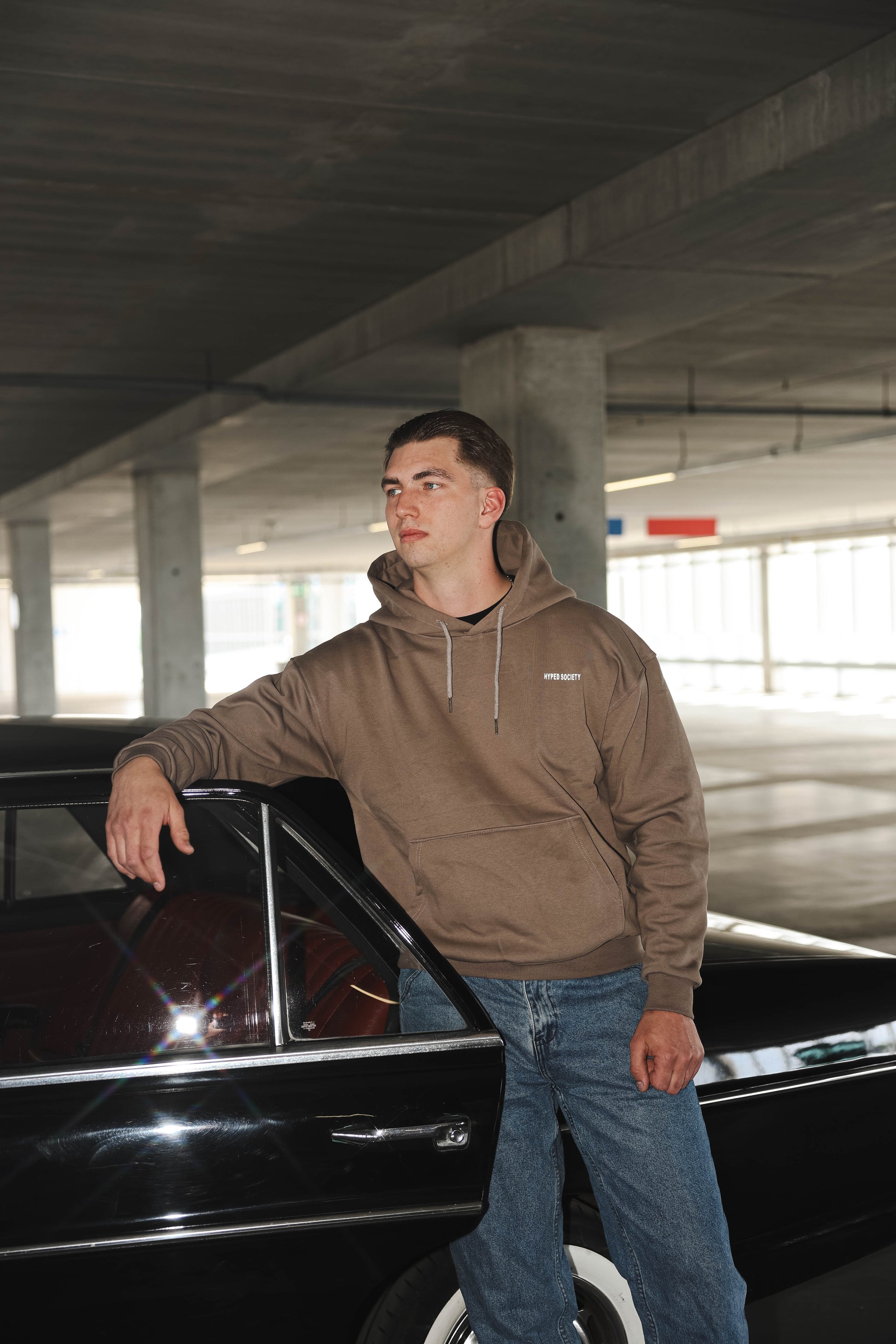 MANIFEST Society - Hoodie - Brownish Gray